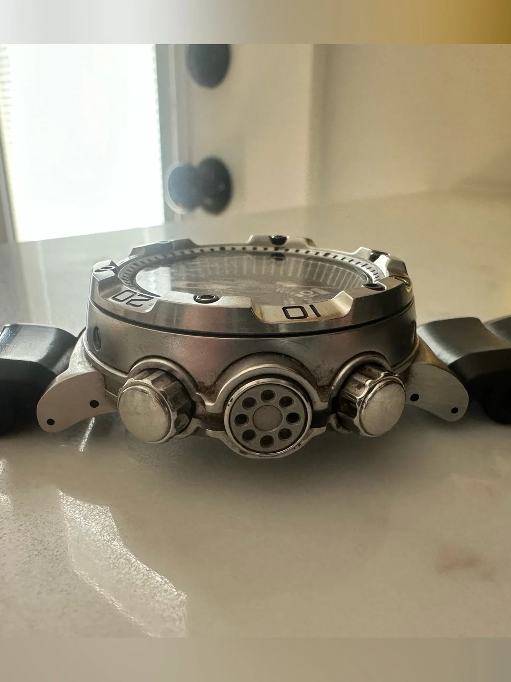 Citizen Eco-Drive Diver's Watch - Black and Silver